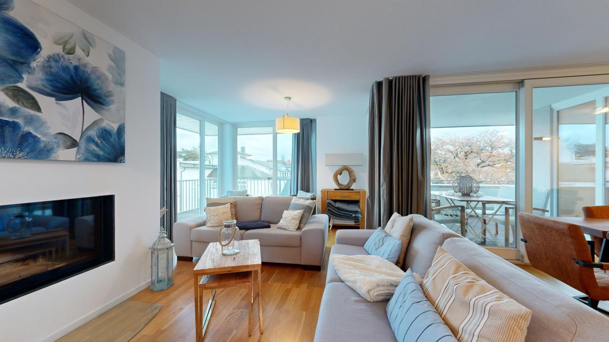 Strandnahe Fewos Mit Terrasse Oder Dachterrasse, Strandhaus Seeblick, Binz Extérieur photo