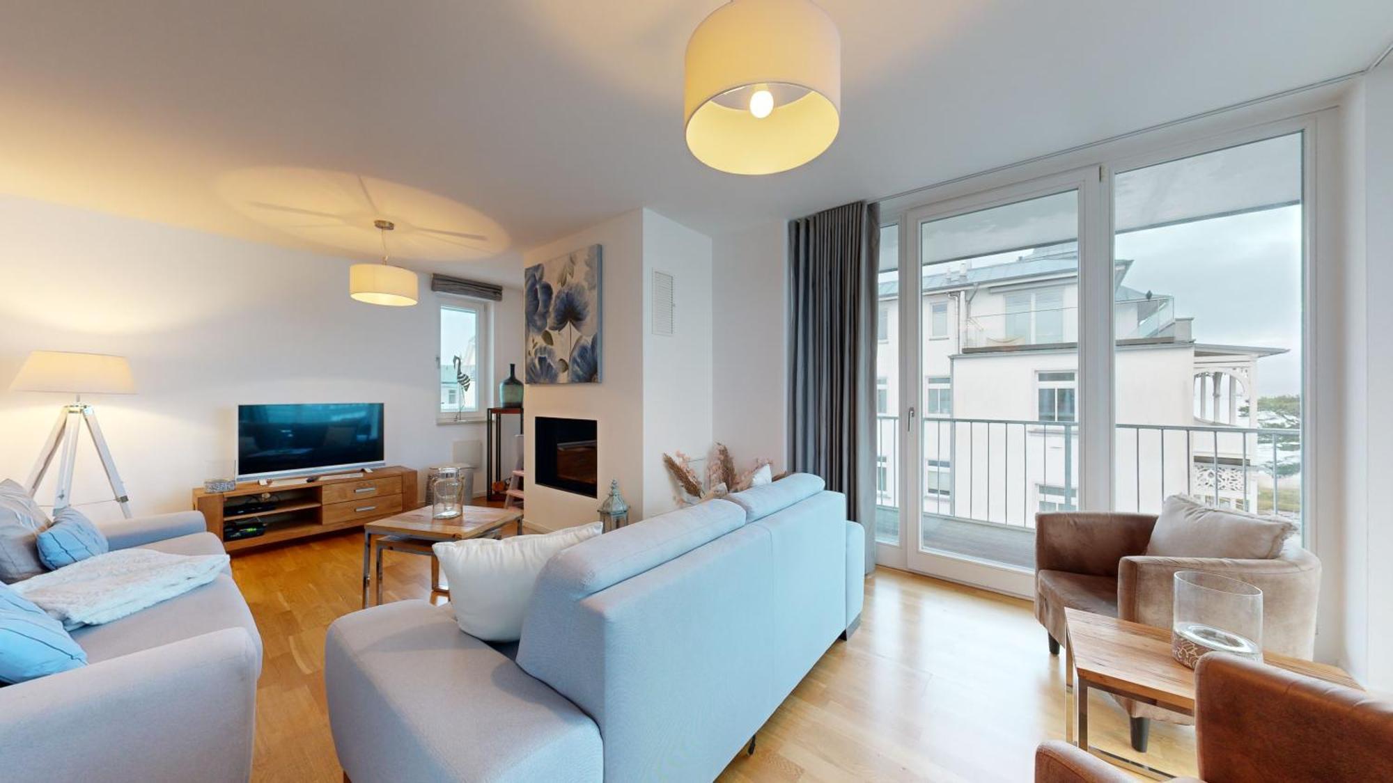 Strandnahe Fewos Mit Terrasse Oder Dachterrasse, Strandhaus Seeblick, Binz Extérieur photo