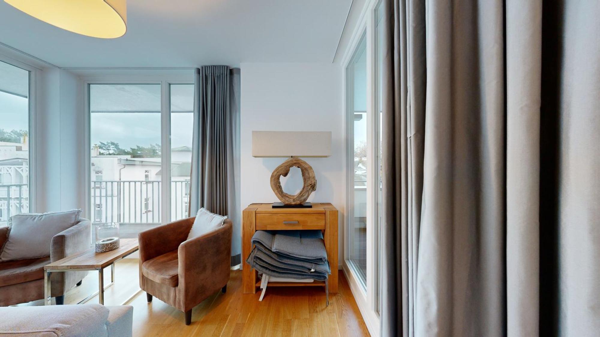 Strandnahe Fewos Mit Terrasse Oder Dachterrasse, Strandhaus Seeblick, Binz Extérieur photo