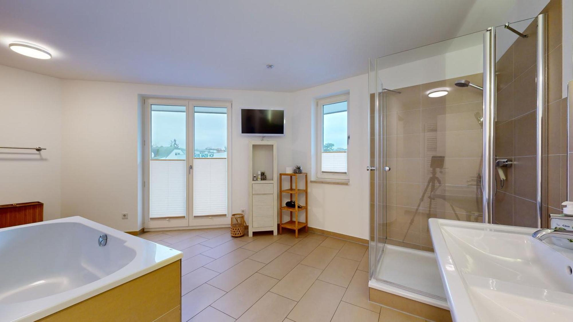 Strandnahe Fewos Mit Terrasse Oder Dachterrasse, Strandhaus Seeblick, Binz Extérieur photo