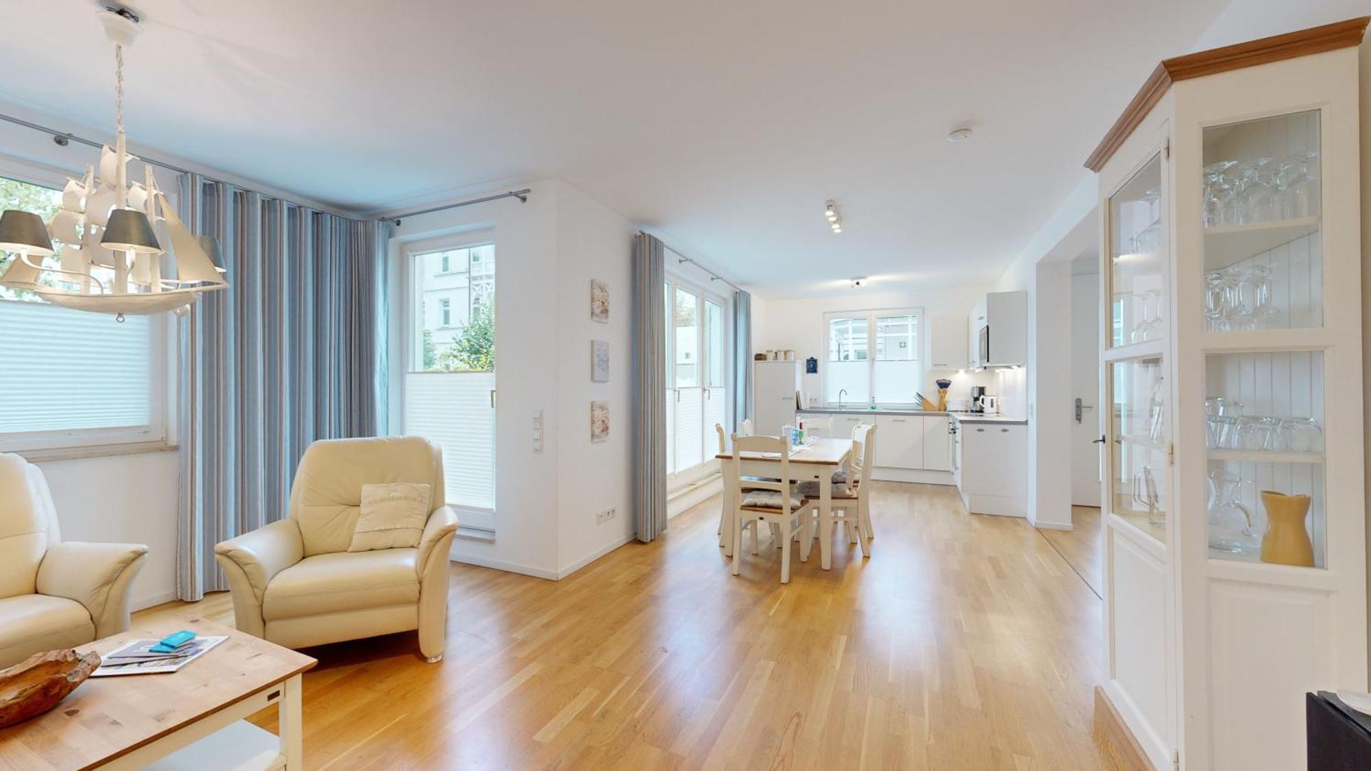 Strandnahe Fewos Mit Terrasse Oder Dachterrasse, Strandhaus Seeblick, Binz Extérieur photo